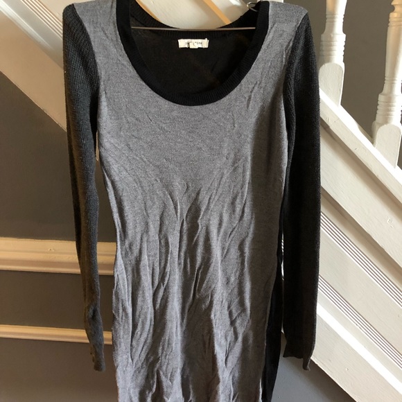 Long sleeve sweater dress - Picture 3 of 5